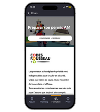 application préparation permis AM