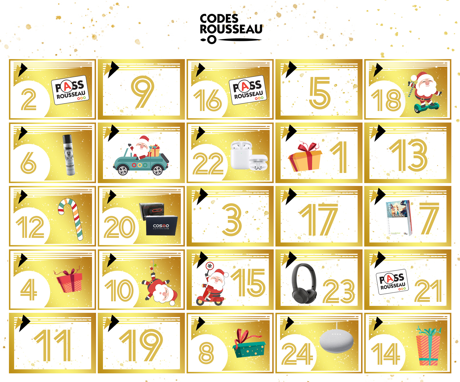 Calendrier de l'Avent 2020