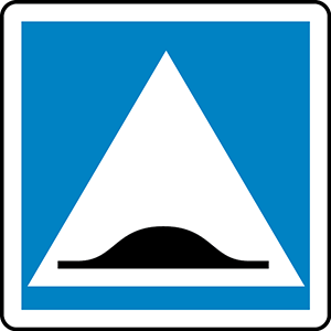 Panneau ralentisseur