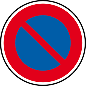 Panneau stationnement interdit